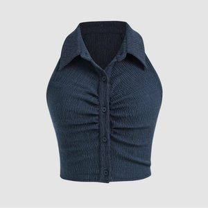 Sleeveless pants Set